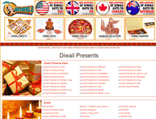 Tablet Screenshot of diwalipresents.com